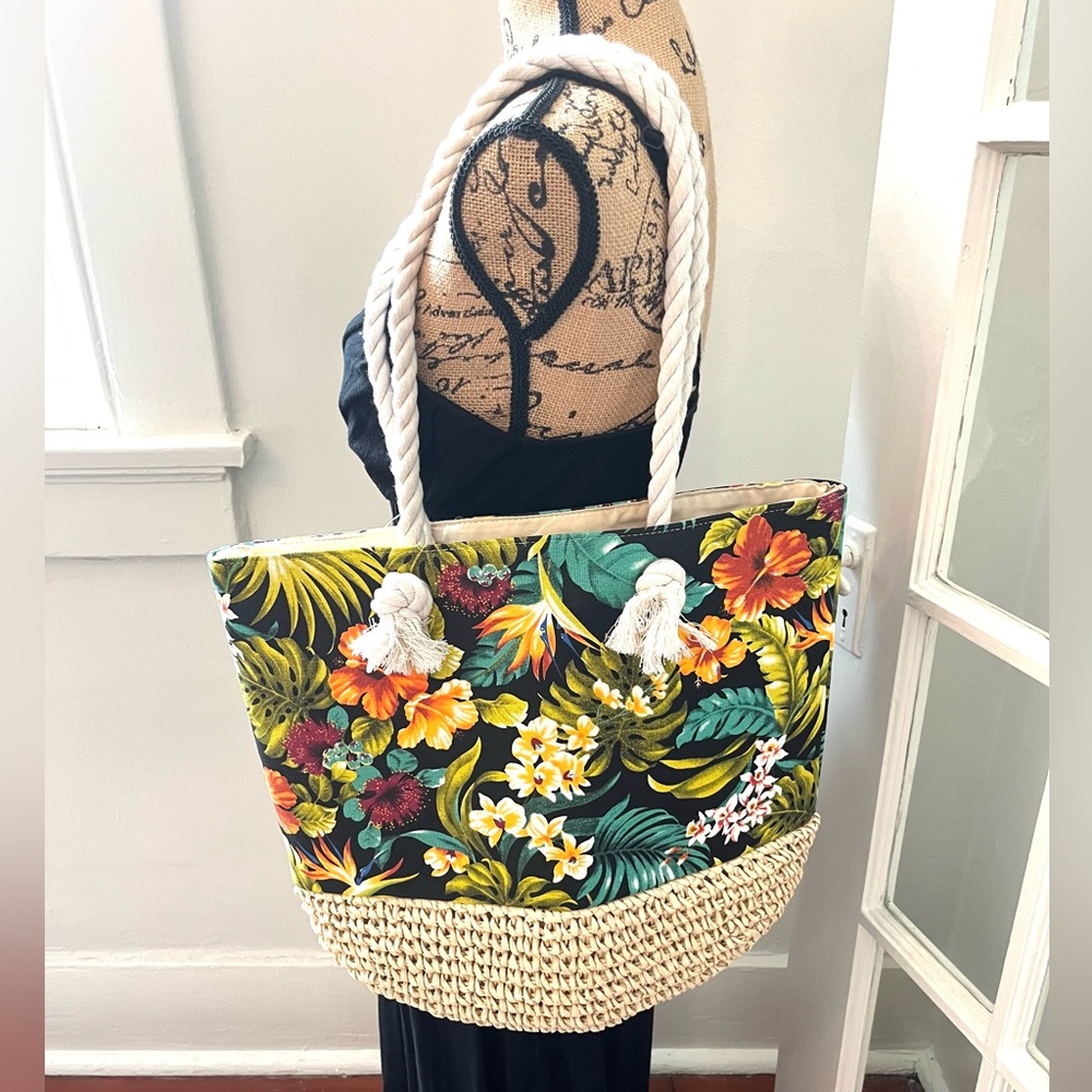 NWT Tropical Tote